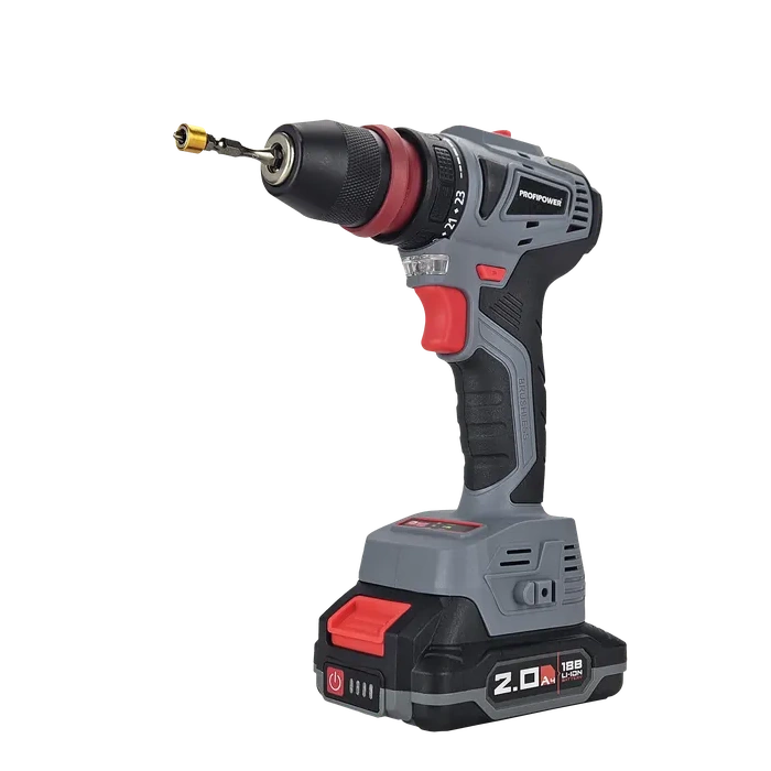 a4k3rz60nhck0088cgs8gk48ksoccc Шуруповерт бесщеточный PROFIPOWER MKBL-18ВM (18В, 2 акк*2 Ач, 45Нм, 0,8-10мм)