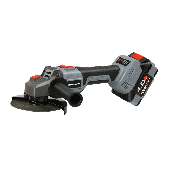 kay6nb0d8u80g4gkwsosk8gggkw4ok1 Бесщеточная УШМ PROFIPOWER MKDGA-20В (125мм, 2 акк*4 Ач, 9000 об/мин)