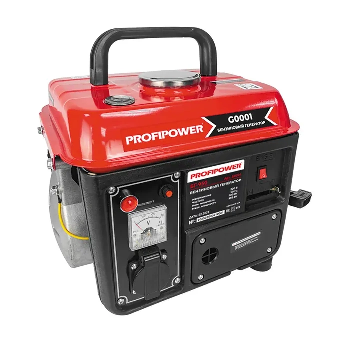 sj10ajdsidc08cwww8ckko8wkw00go1 Бензиновый генератор PROFIPOWER БГ-950